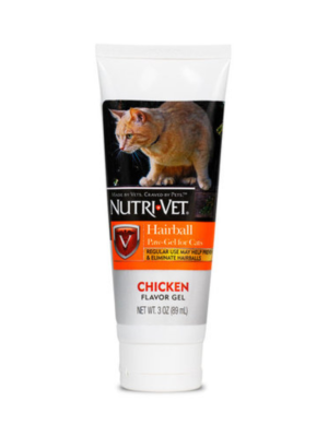 NUTRI – VET  貓用化毛膏（雞肉味）3oz