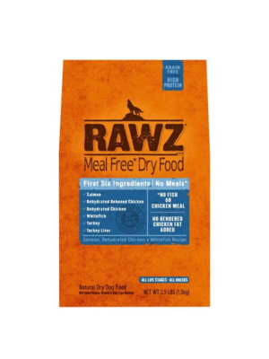 Rawz三文魚 脫水雞肉及白肉魚全犬糧3.5磅