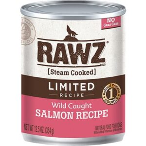 Rawz單一動物蛋白（野生三文魚）全犬罐頭